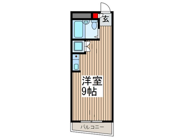 サンヴィレッヂの物件間取画像